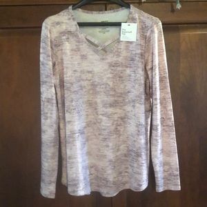 NWT size M Womens Sonoma long sleeve top